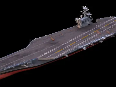  CVN 77 Aircraft Carrier 