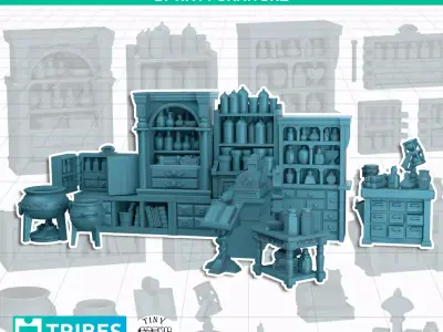 Potion Shop 3D print model