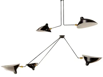 SPIDER-PAR3B-P2B pendant lamp 3D model