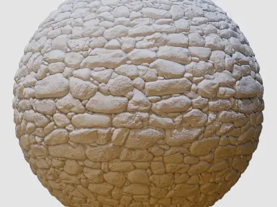 Stone Wall PBR Texture 03 Texture