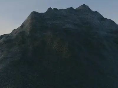Snow Mountains 3D model