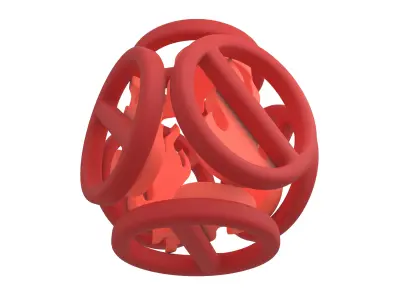 No Fire Icon V2 001 Low-poly 3D model