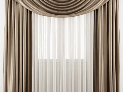 Curtain 27 3D model