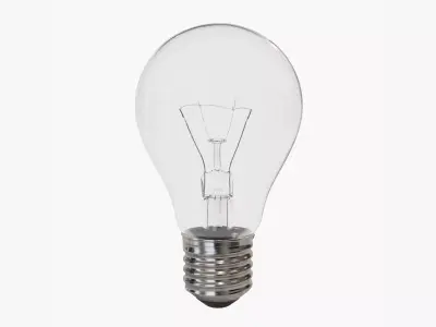 Light bulb 3D model