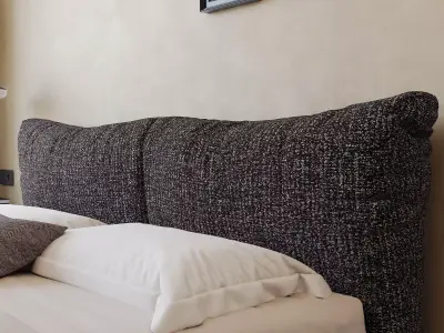 scandinavian bedroom scene 3D model