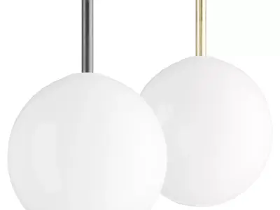 TR Bulb Single Pendant 3D model