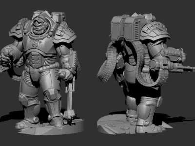 Uruks - Aspect of Contempt 2 3D print model