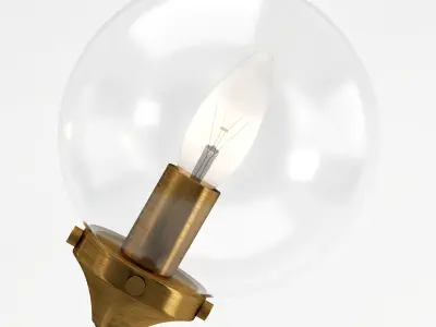 SM02-01 floor light 3D model