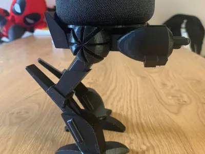 Alexa Echo Dot Mech Mount 3D print model