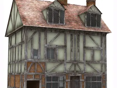 Henley House 3D model