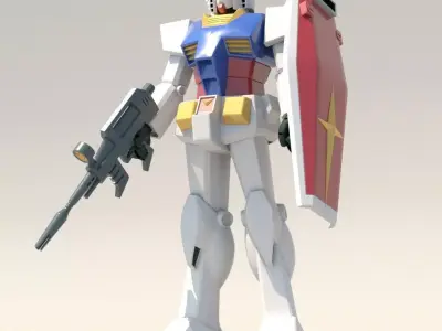 Gundam 3D print model