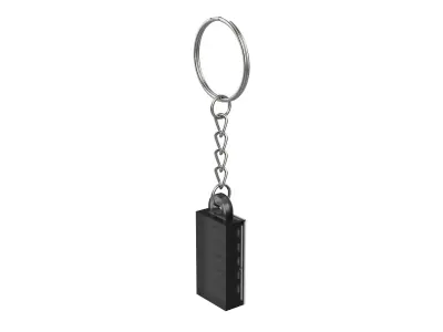 Keychain - Spooky Door - It - Printable 3d model - STL files 3D print model