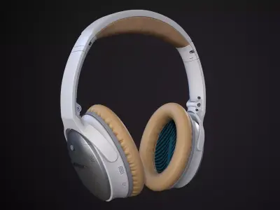 headset Low-poly 3D model