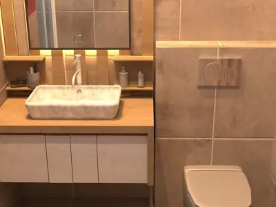 Small bathroom  3D model