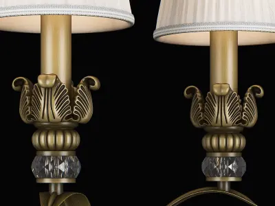 783621 Antiqua Lightstar Sconce 3D model