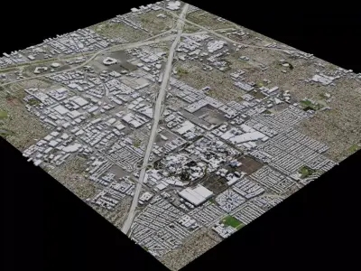 Anaheim - USA 3D model