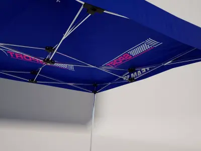 Racetrack Canopy Pavillon  3D model