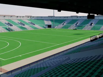 Major Dhyan Chand National Stadium - India 3D model