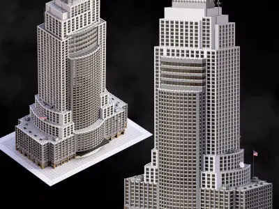 Building01-NYC Style Low-poly 3D model