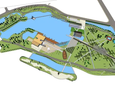 Sketchup Landscape 197 3D model