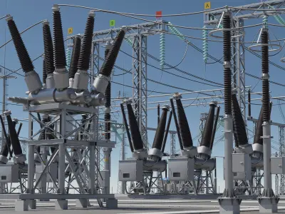  Power substation kitbash 