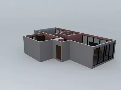 Modern Apartment Free 3D model purchase