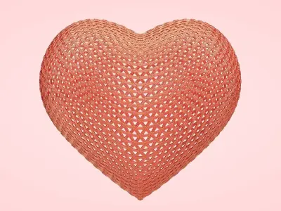 Heart Cage 2 3D model