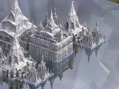 Churches of Cthulhu collection 3 models 3D model