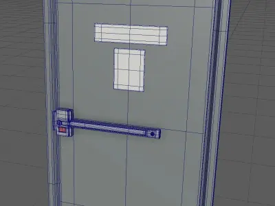 DoorA high-poly model t door 3D model