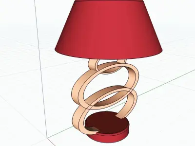 Gold Lamp  3D print model