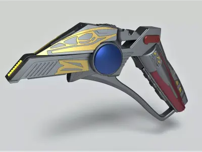 Hirogen Energy Pistol from Star Trek Voyager 3D print model