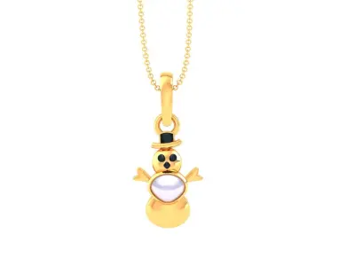 Kids Pendants 3dm STL OBJ FBX Renders Details 3D print model 14