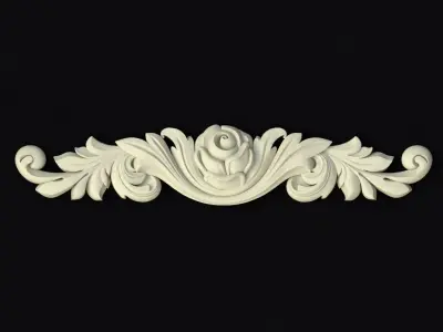 dekor ornament 3D model 87