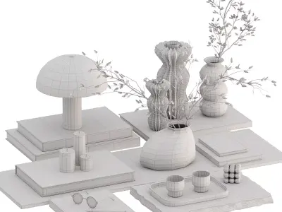 Decorative Set 2 3D model get