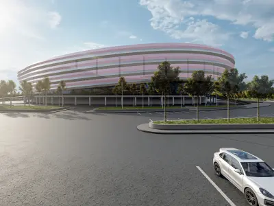 STADIUM SCENE 3D model