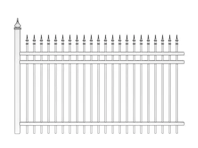 Fence 13 3D model