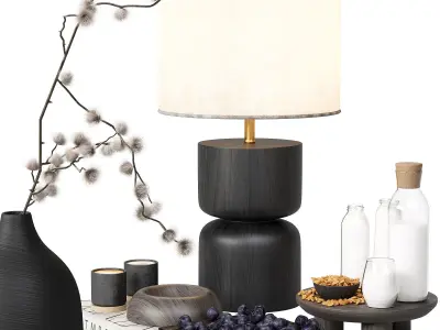 Decorative set 17 3D model