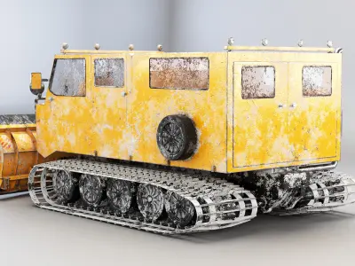  Thiokol Spryte Snowcat and Snowplow Dirt 