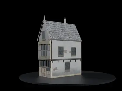 Medieval Building  3D model