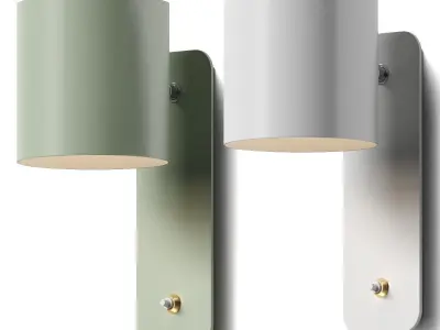 Rotatable Cylinder - 4lights 3D model