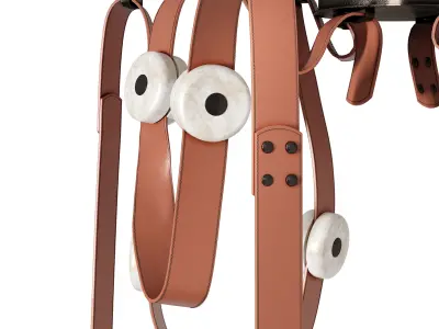 SNAPS LED Pendant vers 2 by Hubbardtonforge 3D model