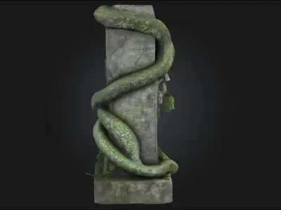 Tomb of the Serpent  Hidden Sanctuary of Ancient Mysteries 3D model
