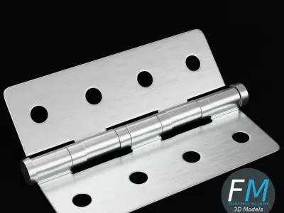Door hinge 3D model
