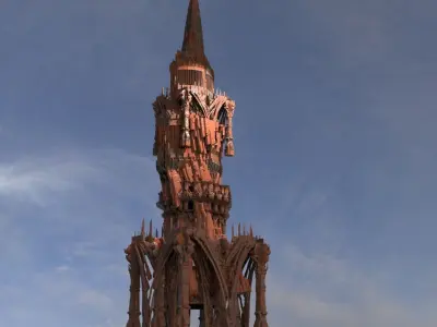 Desert Arrakis Desert Dune  3D model