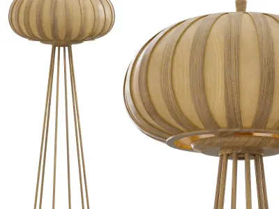 Bloom Tall Tower Lamp by luxdeco 3D model