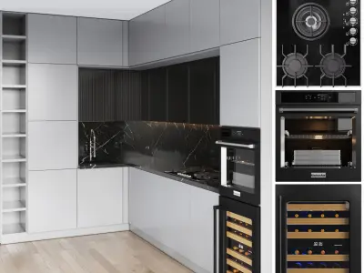 kitchen 020 3D model