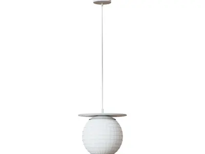 Hanging Lamp Manz Brass 3D model