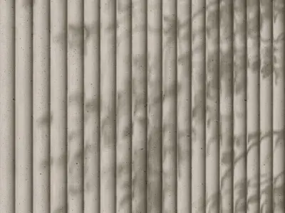 Fluted plaster 01 - Seamless Texture