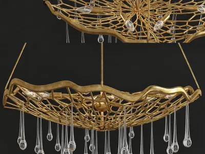 Chandeliers 3d models Collection 10 models Low-poly 3D model by 3dFront from CGTrader