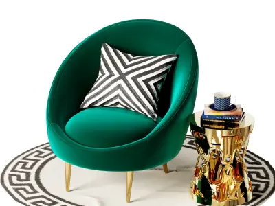 Ether Chair Jonath Anadler 3D model